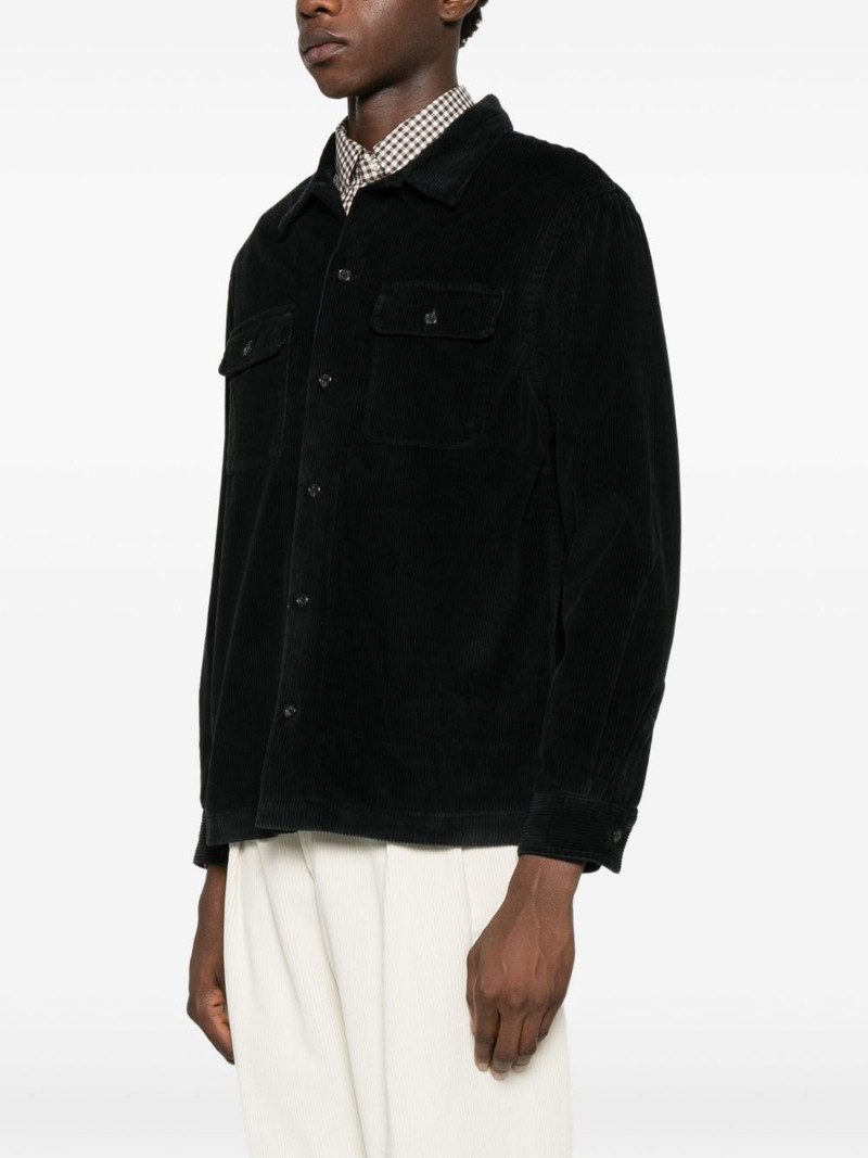 corduroy chest-pocket shirt 3