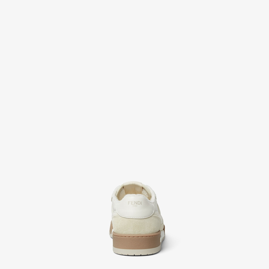 White suede low tops - 3