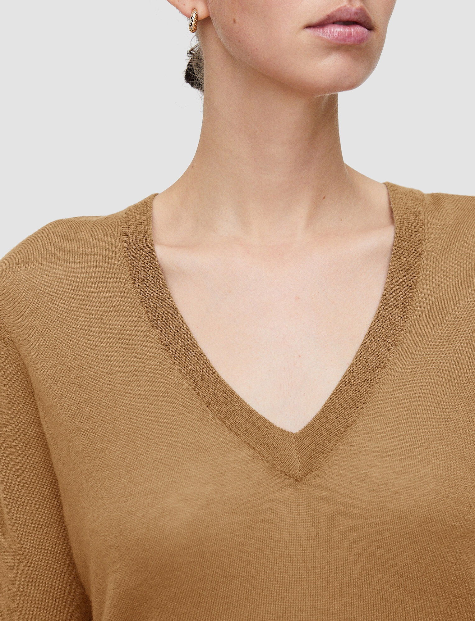 Cashair V Neck Jumper - 5