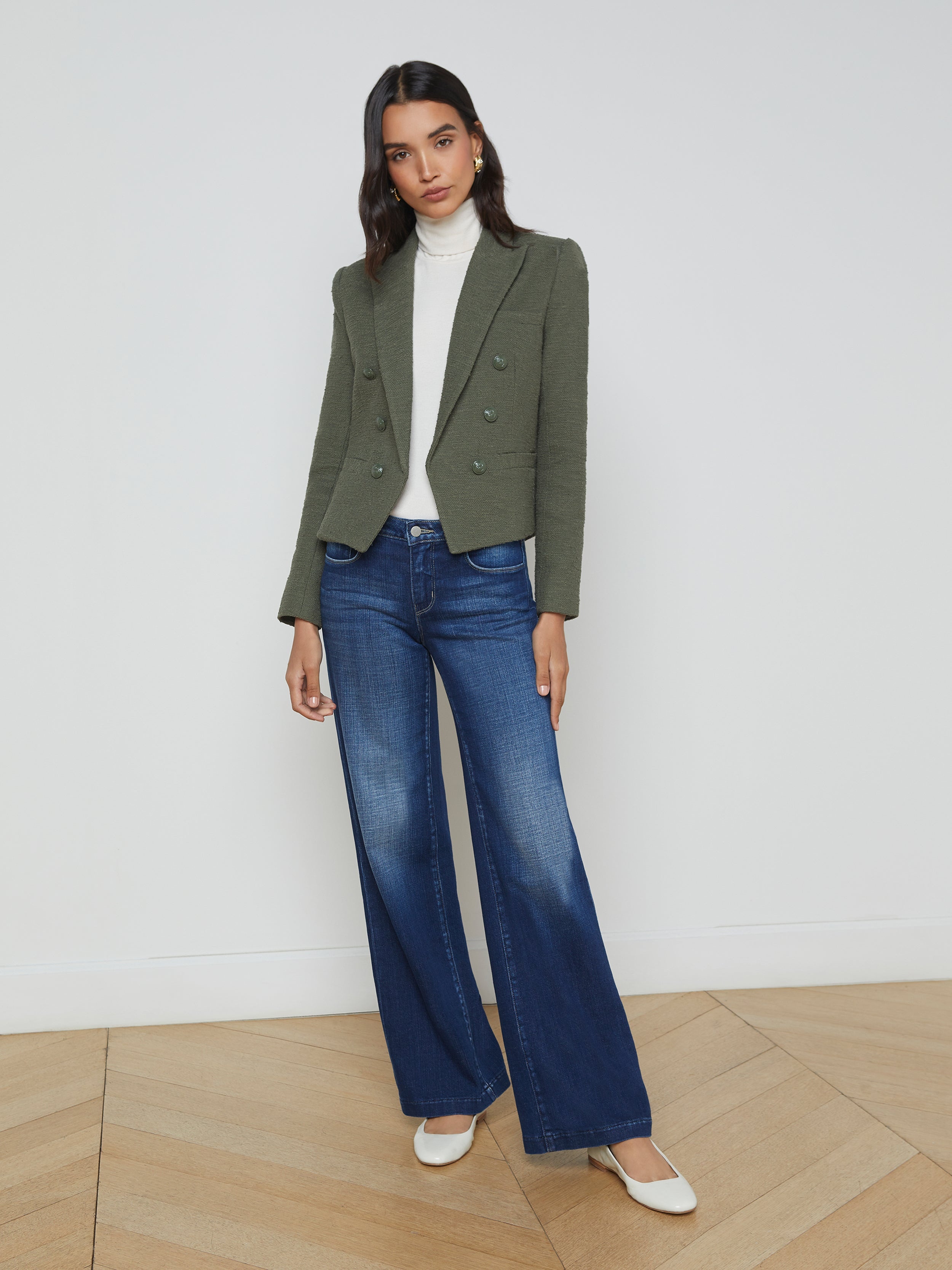 Brooke Open-Front Blazer - 3