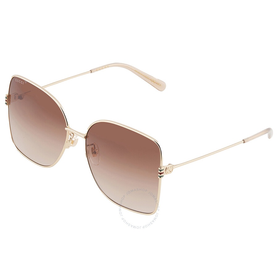 Gucci Brown Butterfly Ladies Sunglasses GG1282SA 003 62 - 3