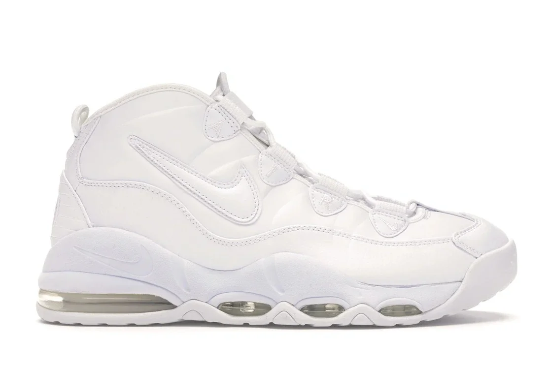 Nike Air Max Uptempo 95 Triple White - 1