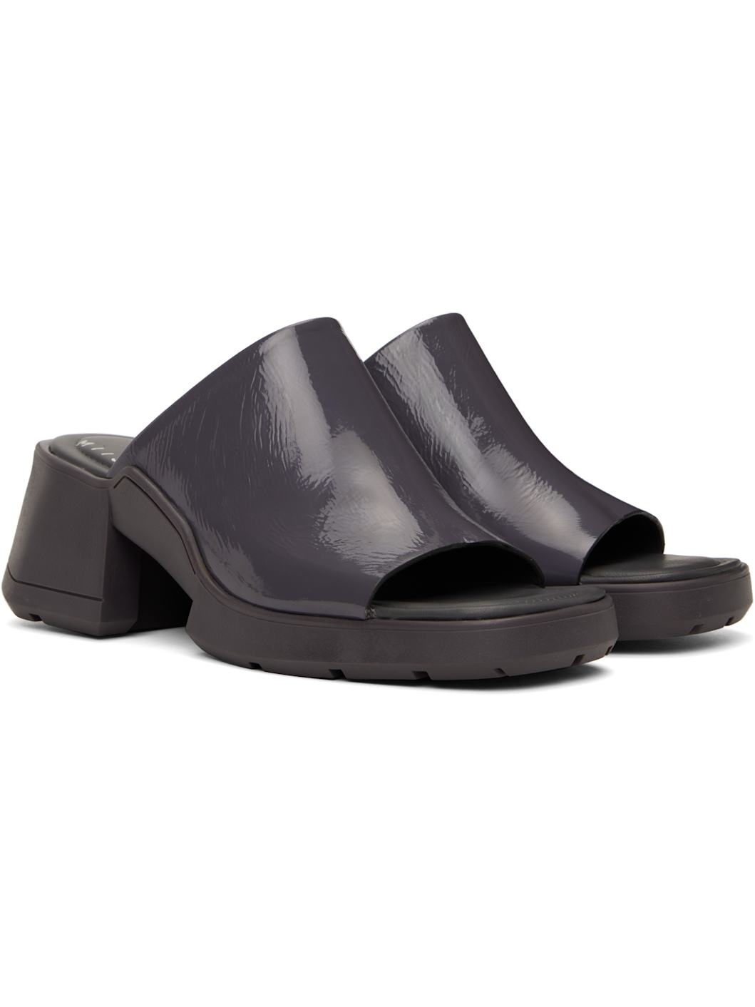 Gray Clarin Mules - 4