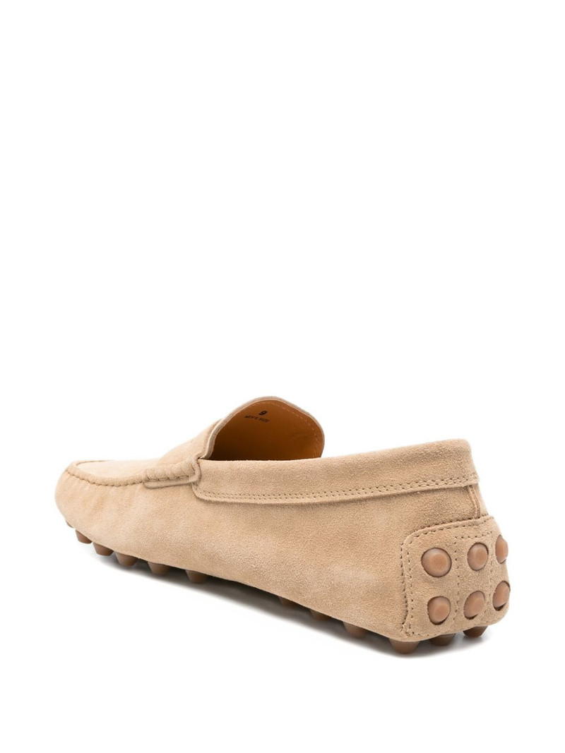 Gommino panelled penny suede loafers 3