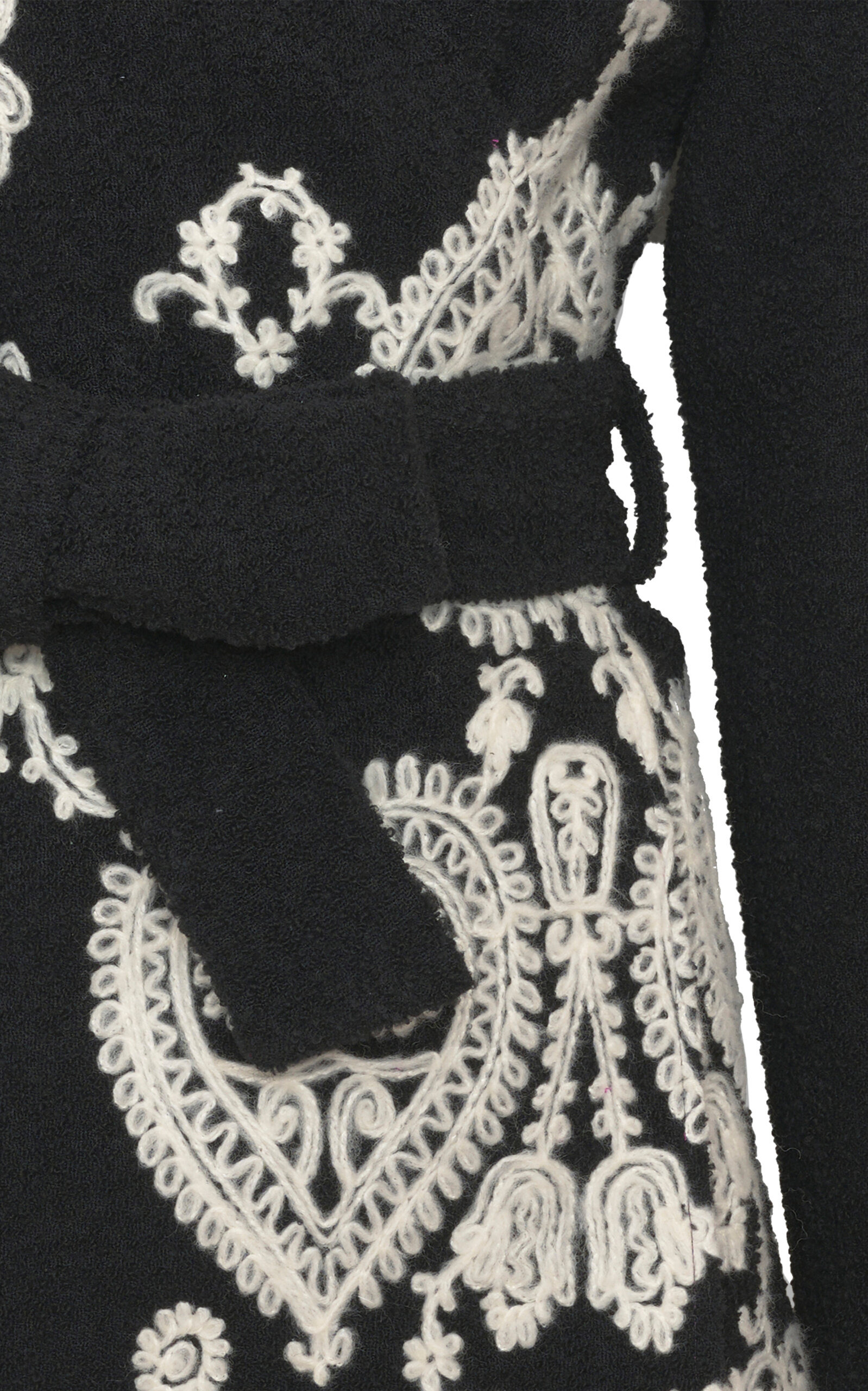 Elbaite Embroidered Boucle Jacket black/white - 4