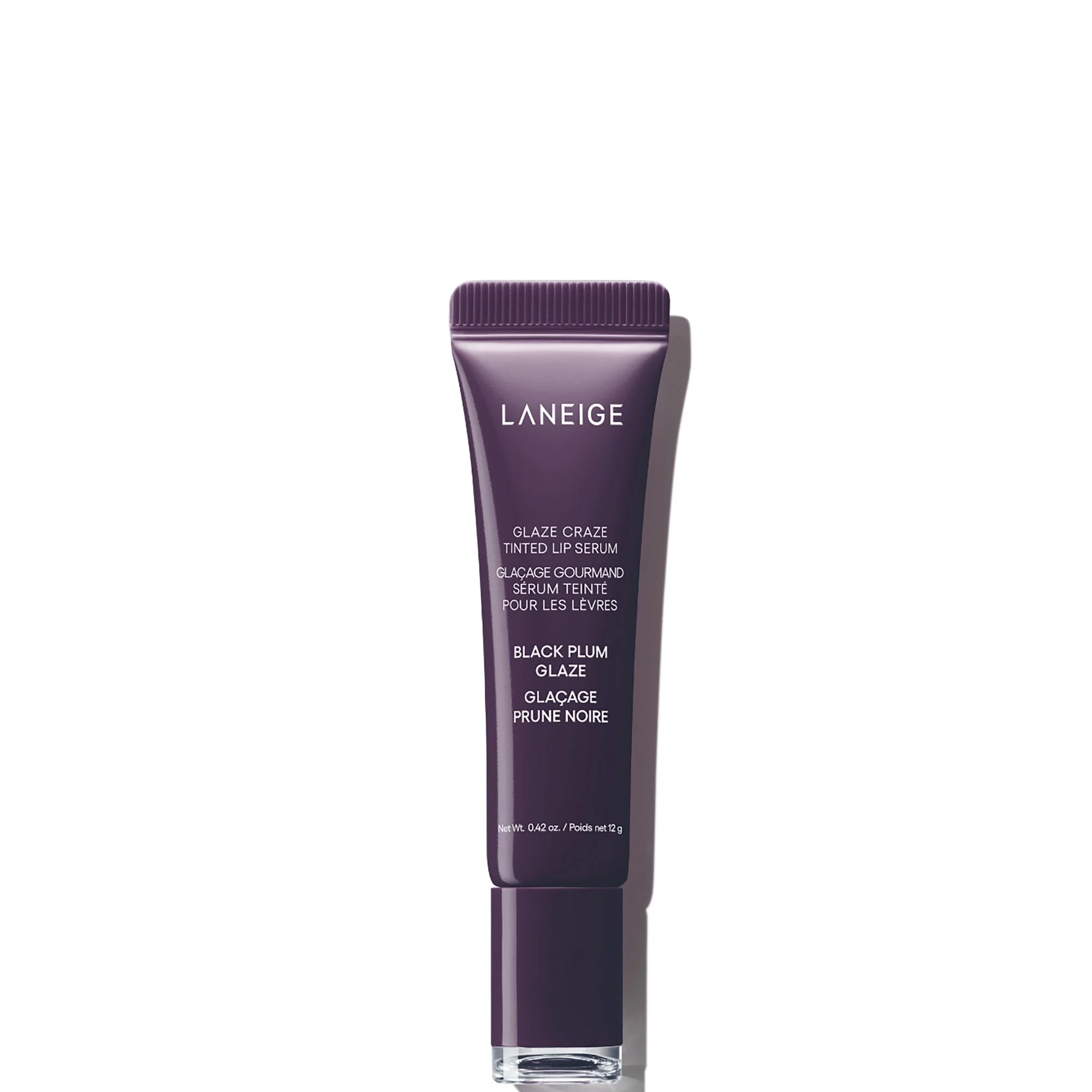 LANEIGE Glaze Craze Tinted Lip Serum - Black Plum Glaze 12g - 1