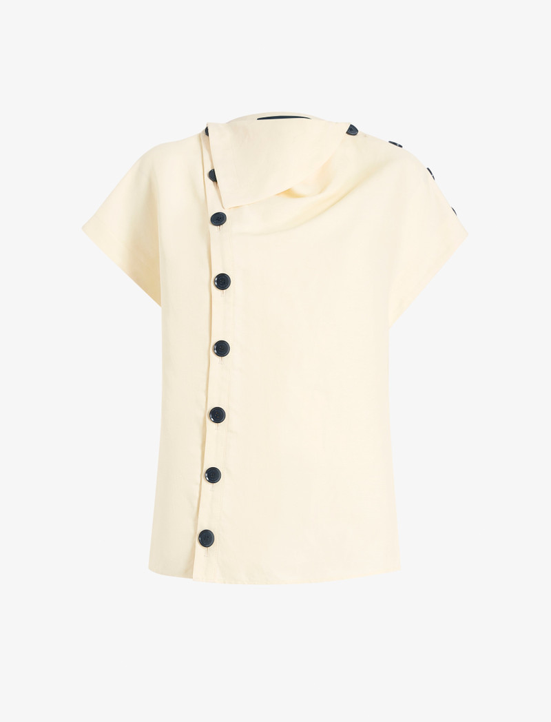 Zion Top in Linen Viscose 1
