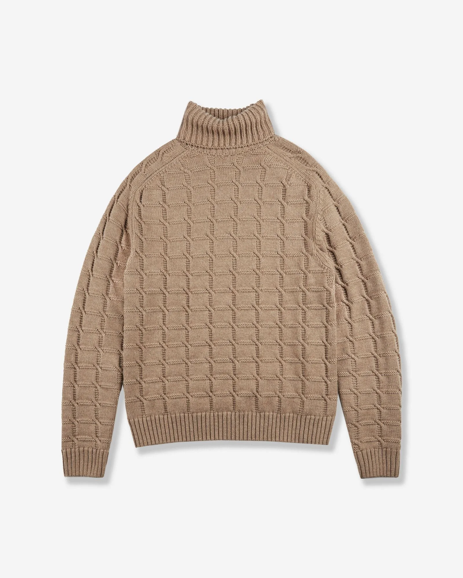 Slim fit wool turtleneck sweater - 1