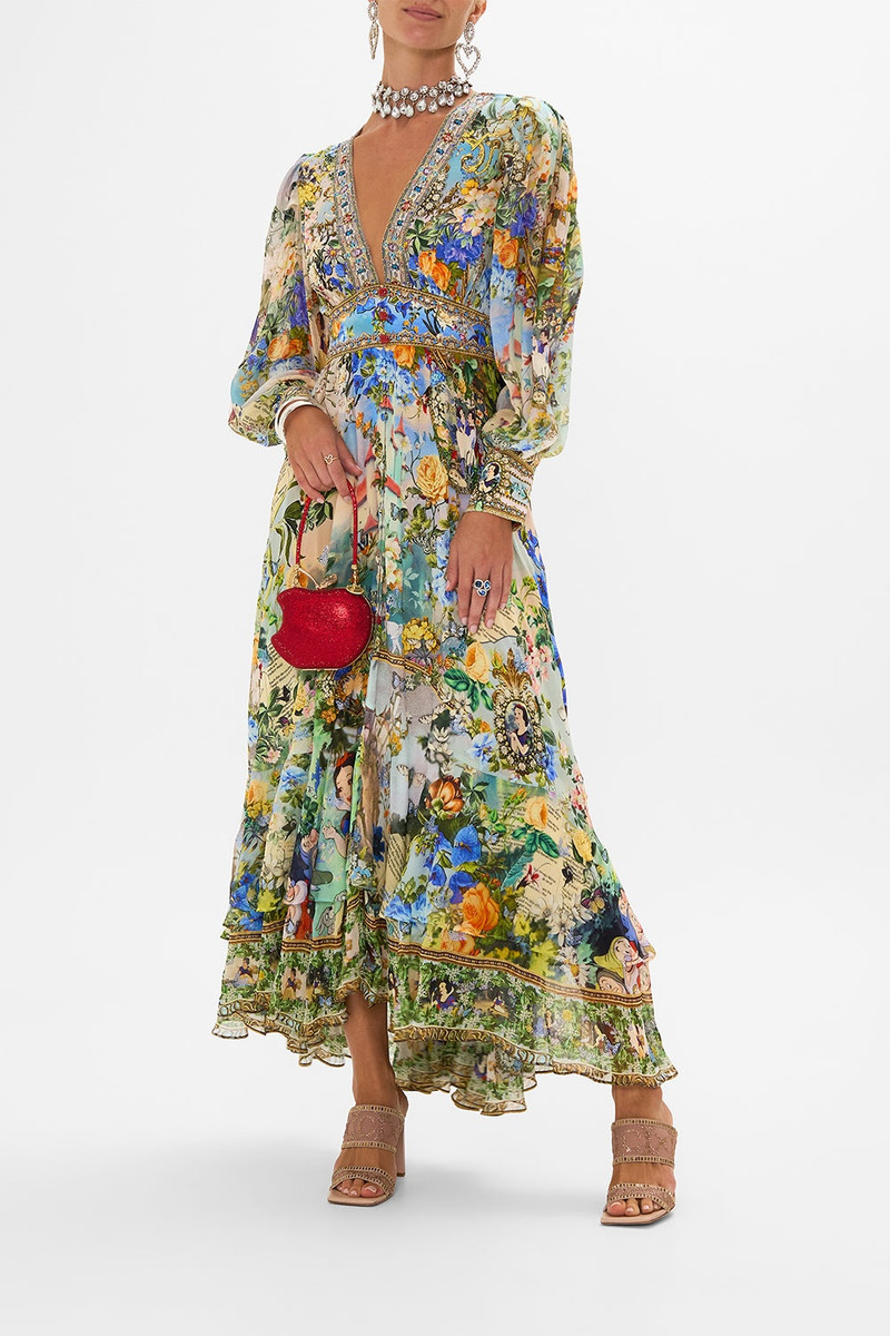 LONG BUTTON FRONT DRESS 7