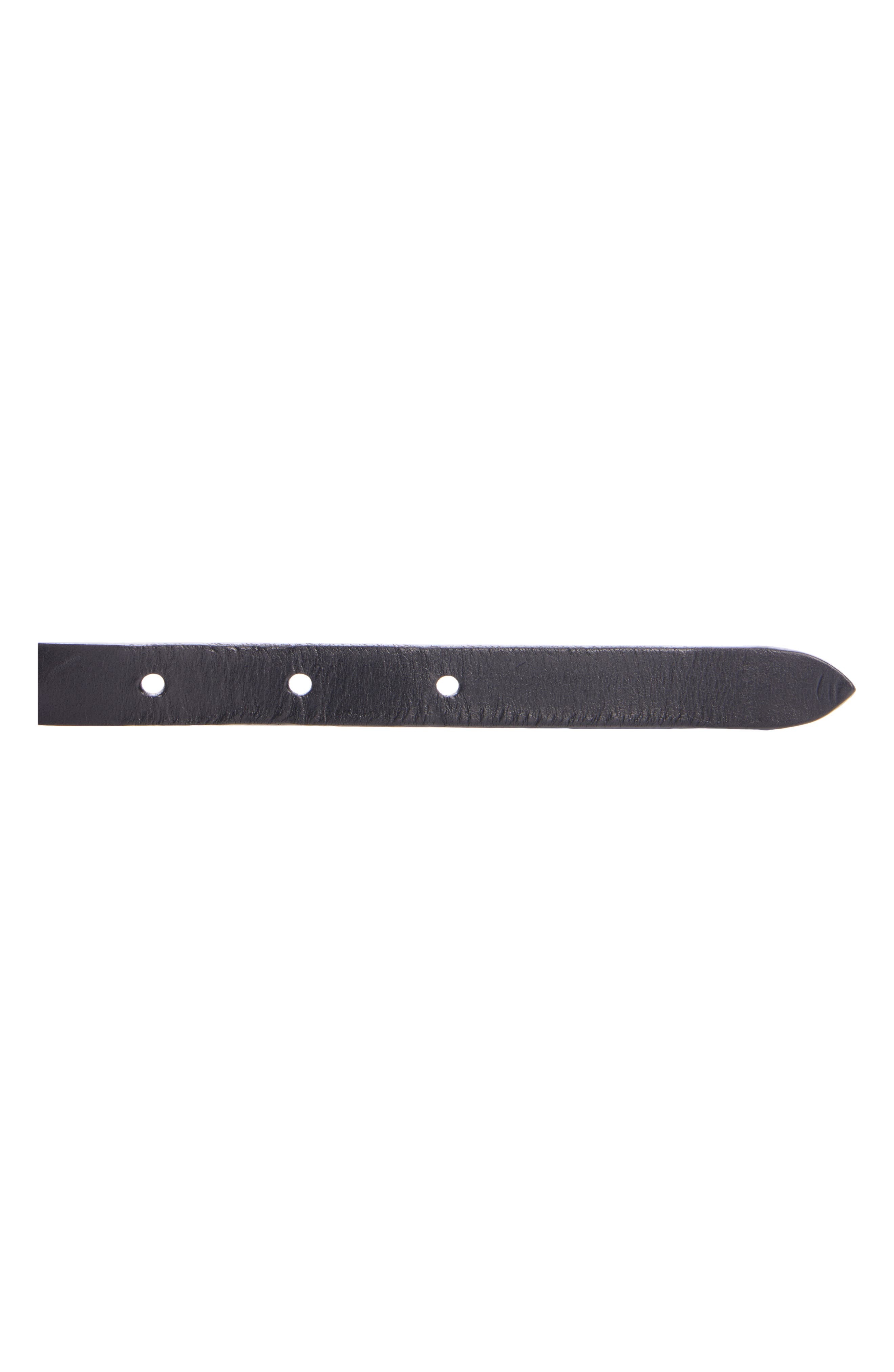Isabel Marant Odena Faithful Leather Belt in Black/silver at Nordstrom - 2