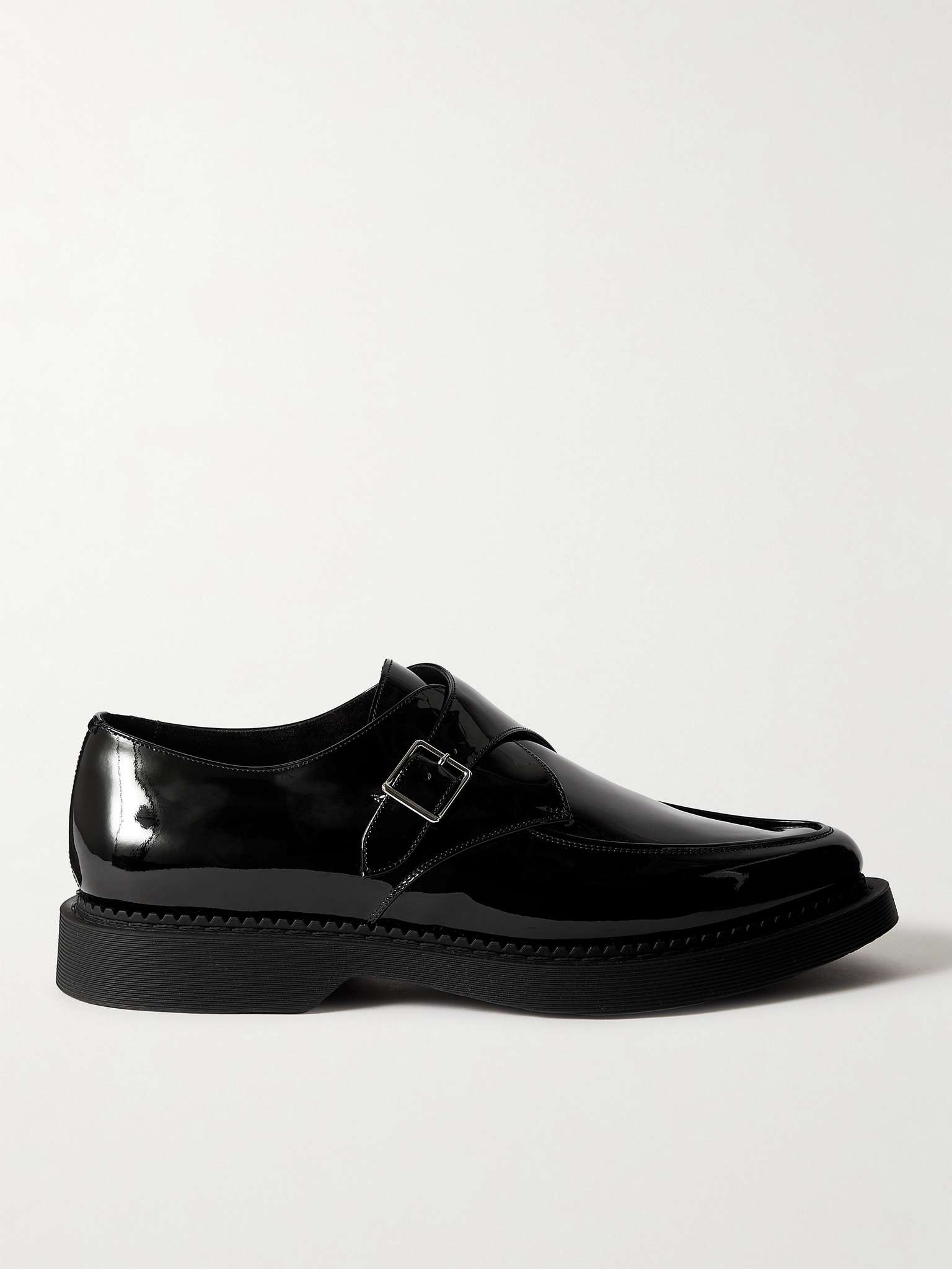 Anthony Patent-Leather Monk-Strap Shoes - 1