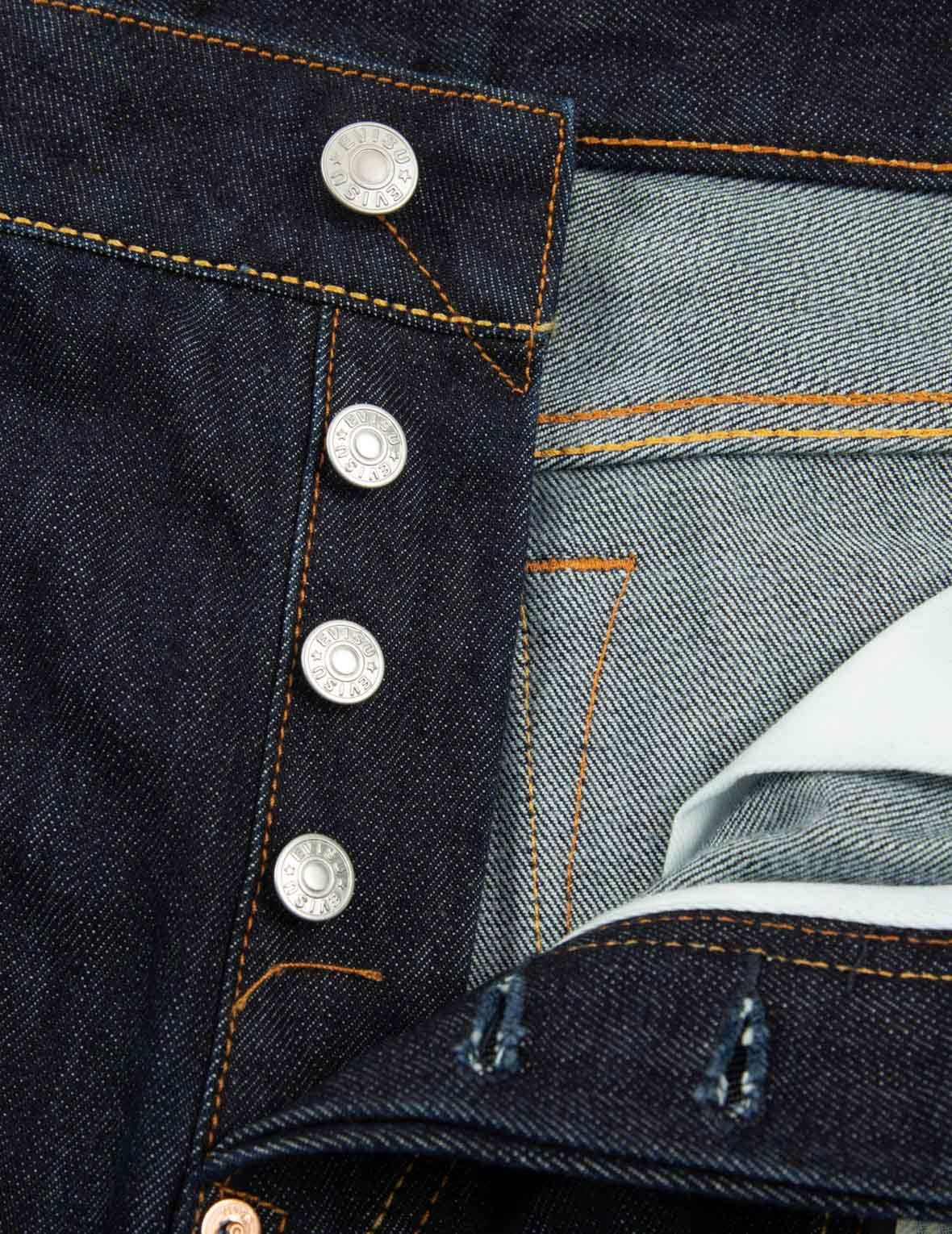MULTI POCKET WITH SEAGULL EMBROIDERY RELAX FIT DENIM JOGGERS - 11