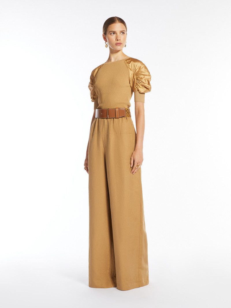 Max Mara BYE Ribbed viscose jumper outlook