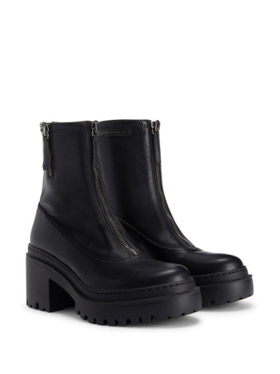 Giuseppe Zanotti Lionora zip-fastening leather ankle boots outlook