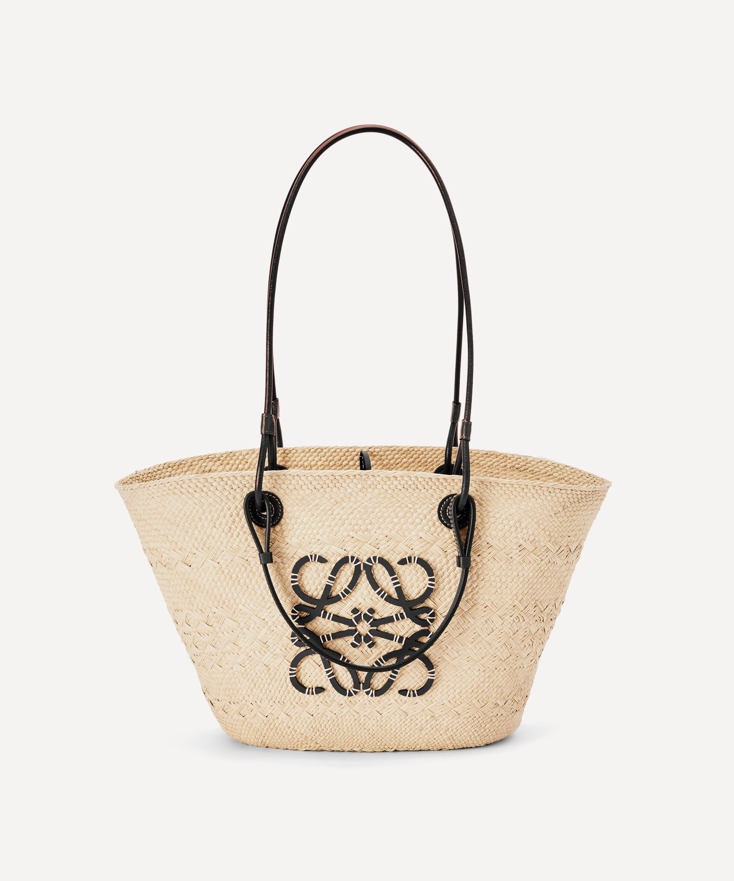 x Paula's Ibiza Anagram Basket Bag - 1