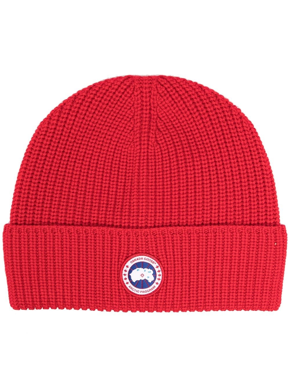 logo patch beanie - 1