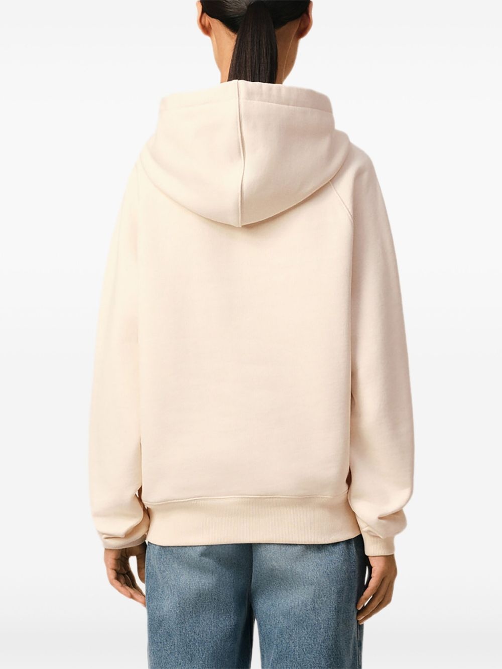 logo-appliqué hoodie - 5
