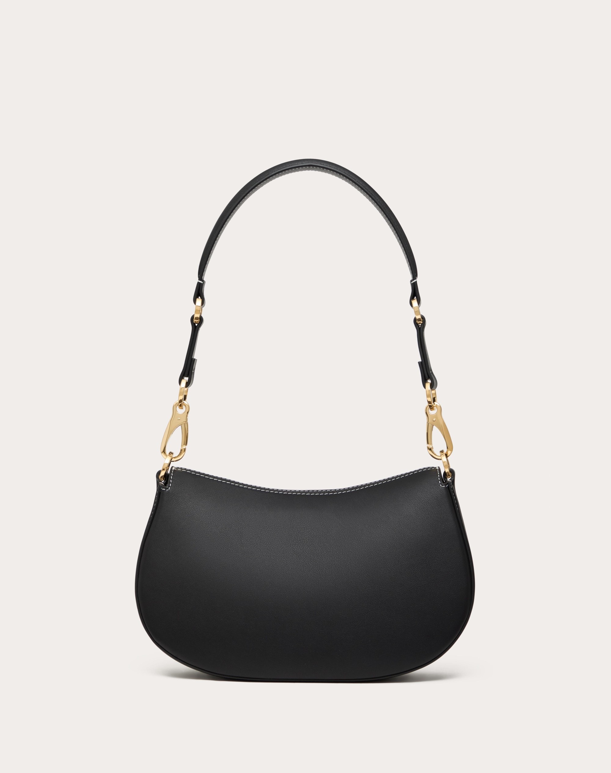 SMALL VALENTINO GARAVANI OHVAL SHOULDER BAG IN NAPPA CALFSKIN - 3