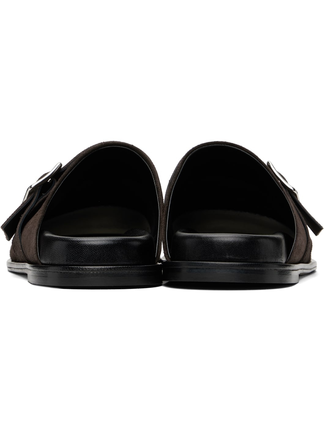 Brown Finja Leather Slip-on Loafers - 2
