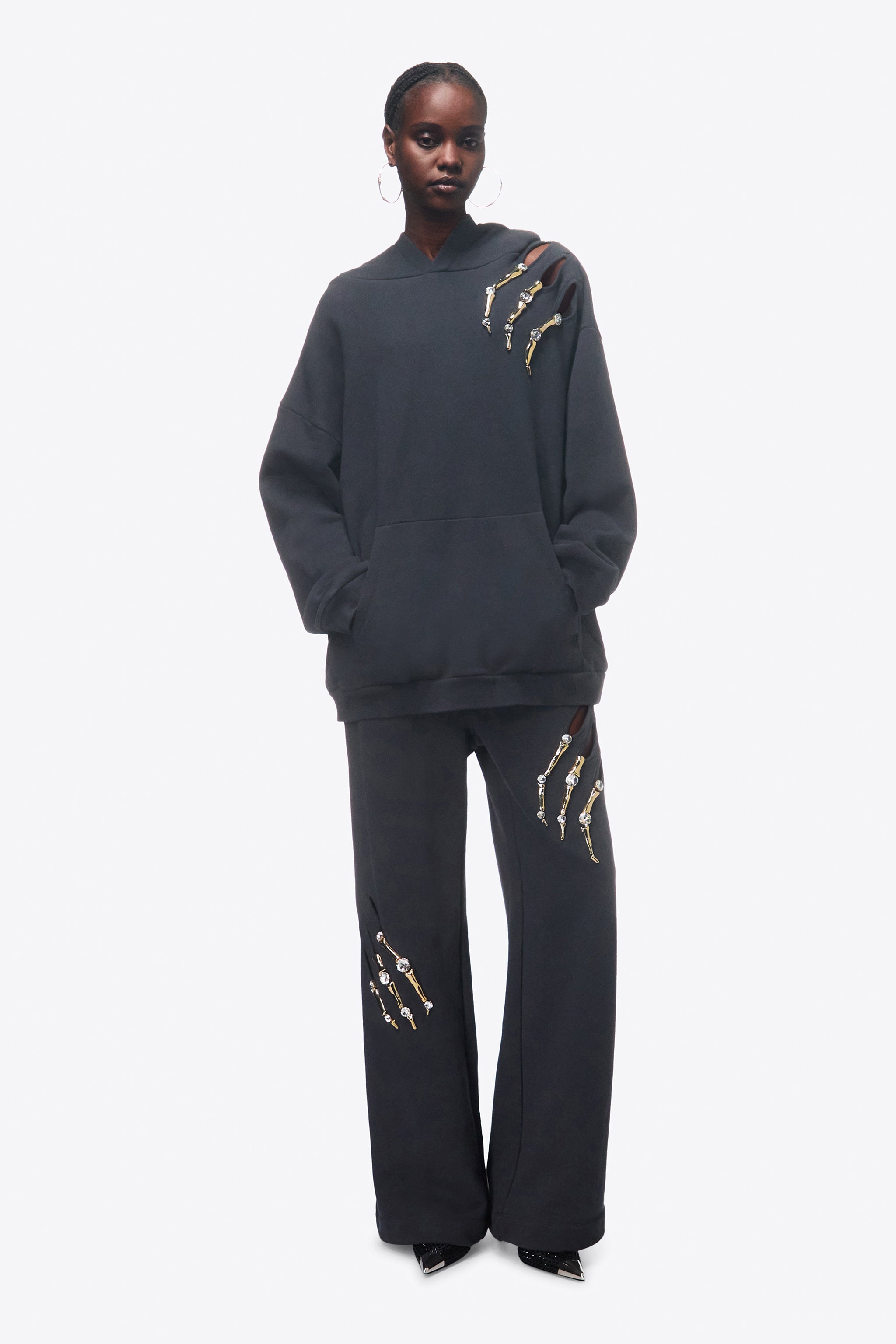 CLAW CUTOUT SWEATPANT - 3