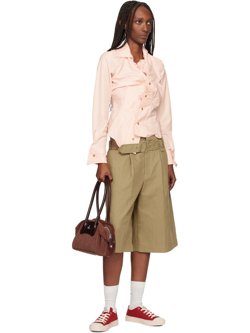 Vivienne Westwood Red Low Top Plimsoll Sneakers outlook