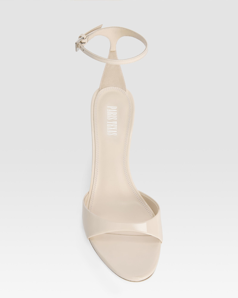 Patent leather sandal with ankle strap 5
