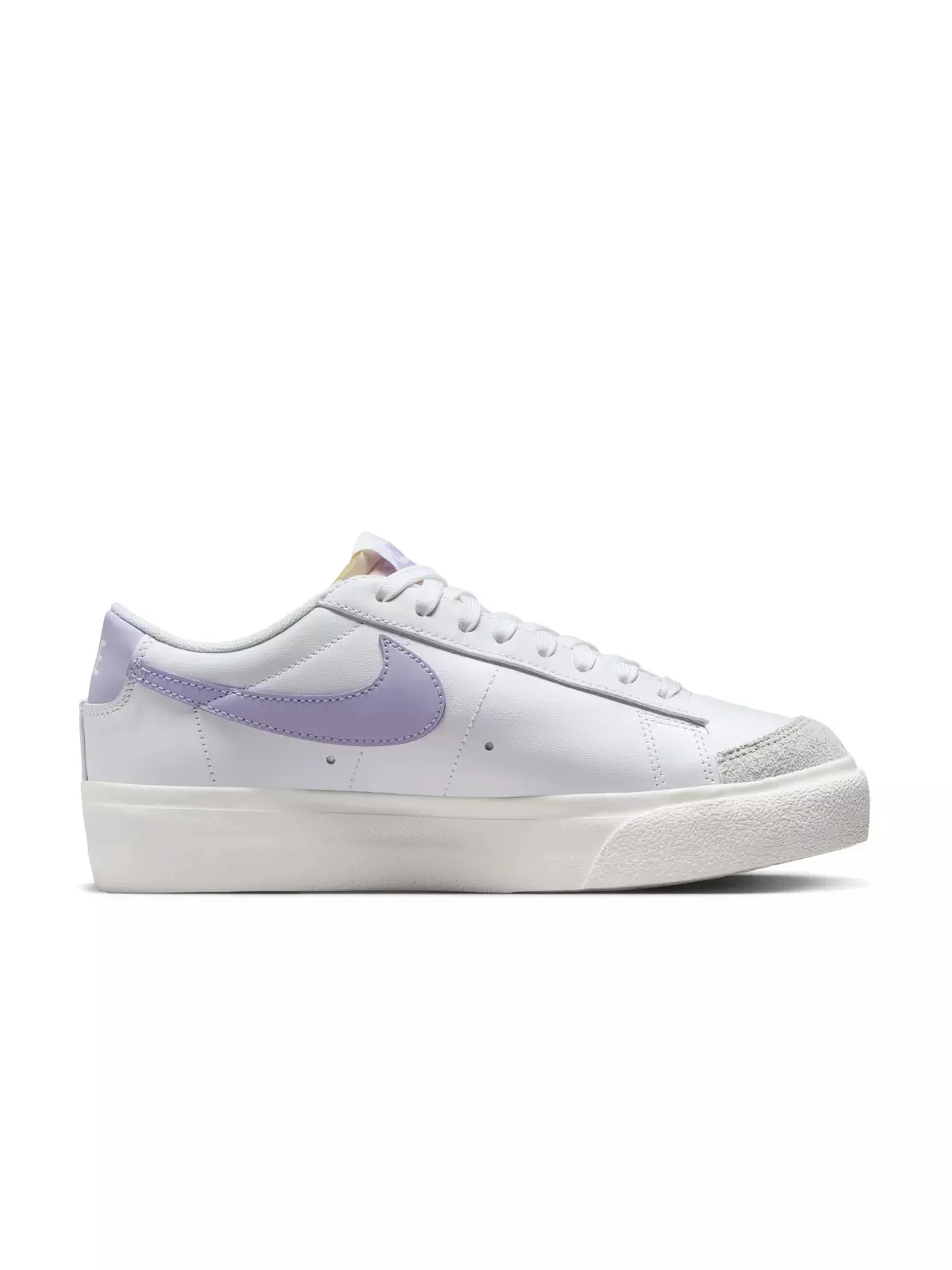 Blazer Low Platform "White/Sail/Lilac Bloom" Women's Shoe - 1