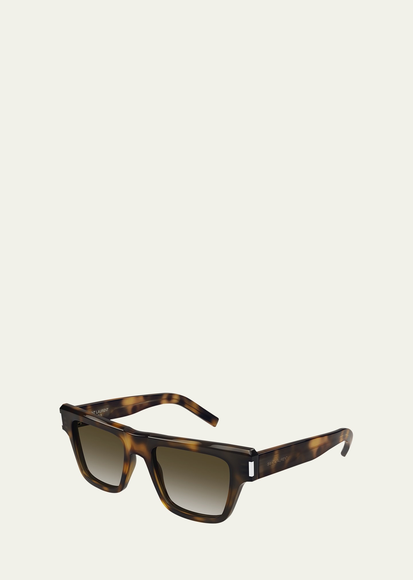 Men's SL 469 Acetate Rectangle Sunglasses - 2