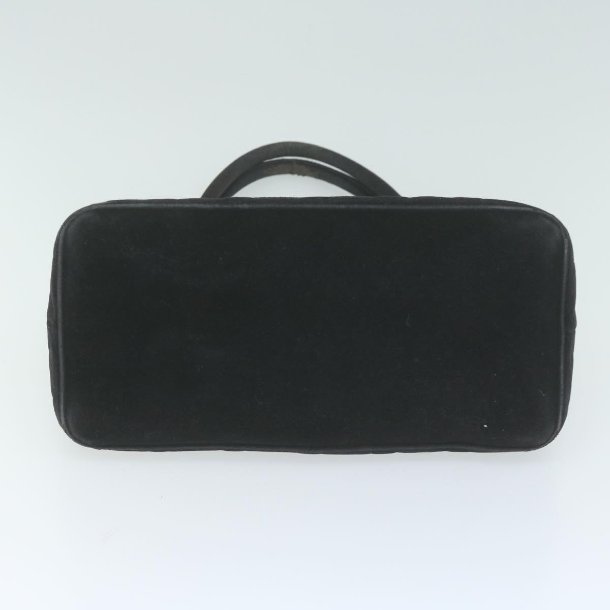 CHANEL Materasse Tote Bag Velor Standard Black CC - 5