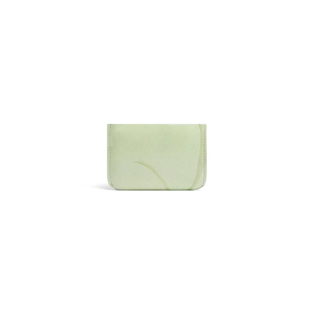 Women's Cash Mini Wallet Lillies Print  in Green - 3