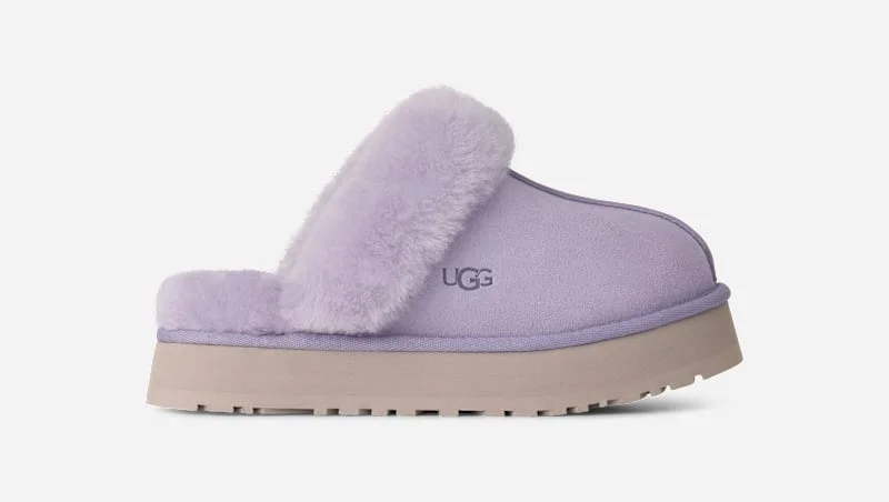 ® Women's Disquette Sheepskin Slippers in Warm Lilac - 1
