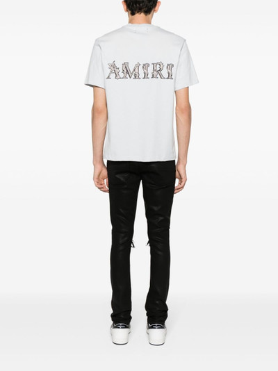 AMIRI Baroque logo-print T-shirt outlook