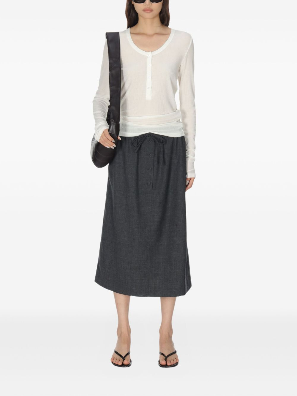round-neck T-shirt - 2