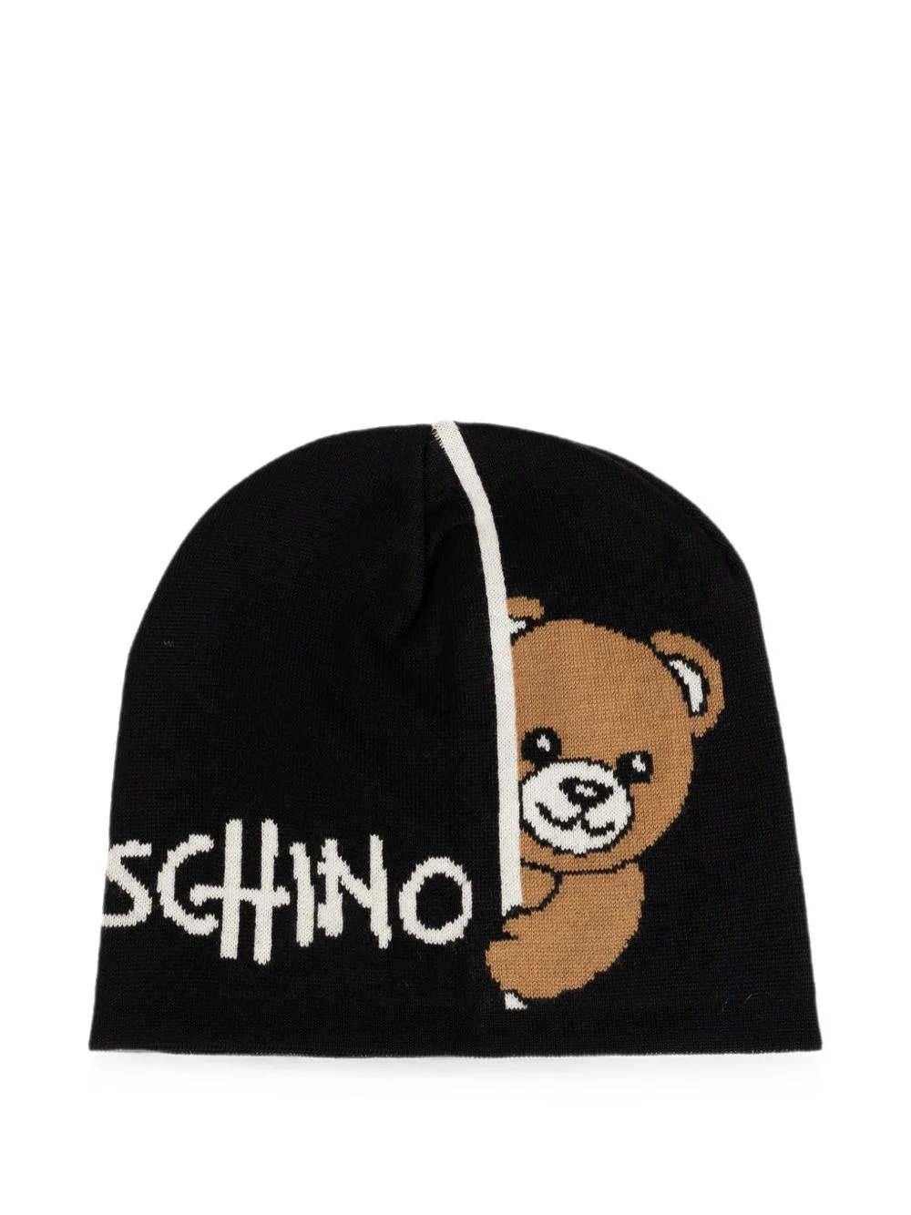 Teddy Bear logo beanie hat - 1