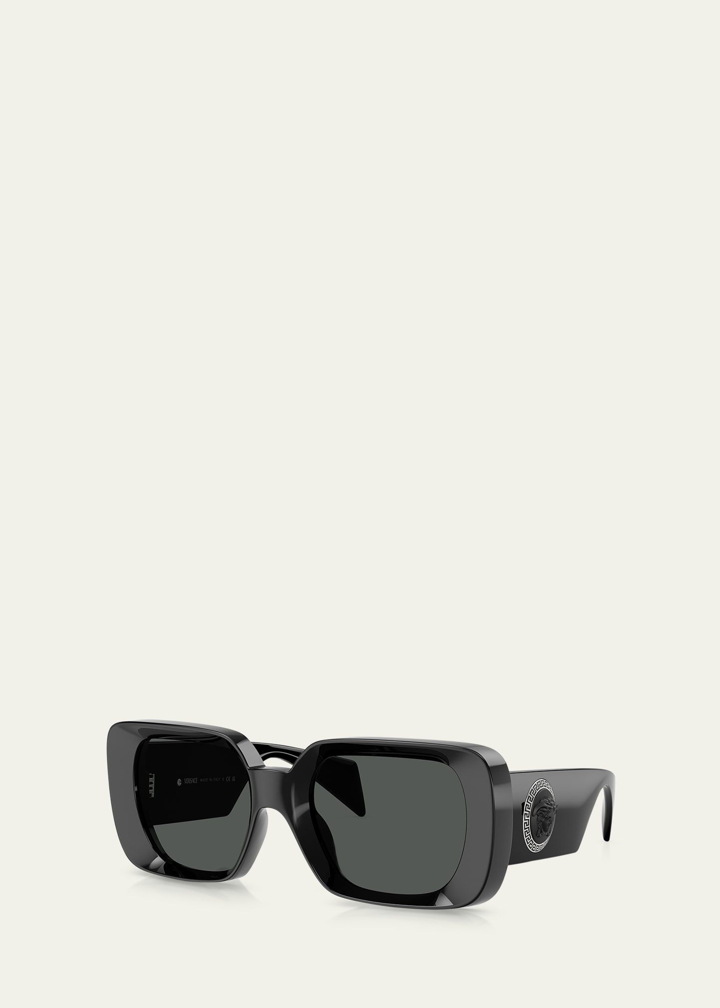 Medusa Rectangle Plastic Sunglasses - 2