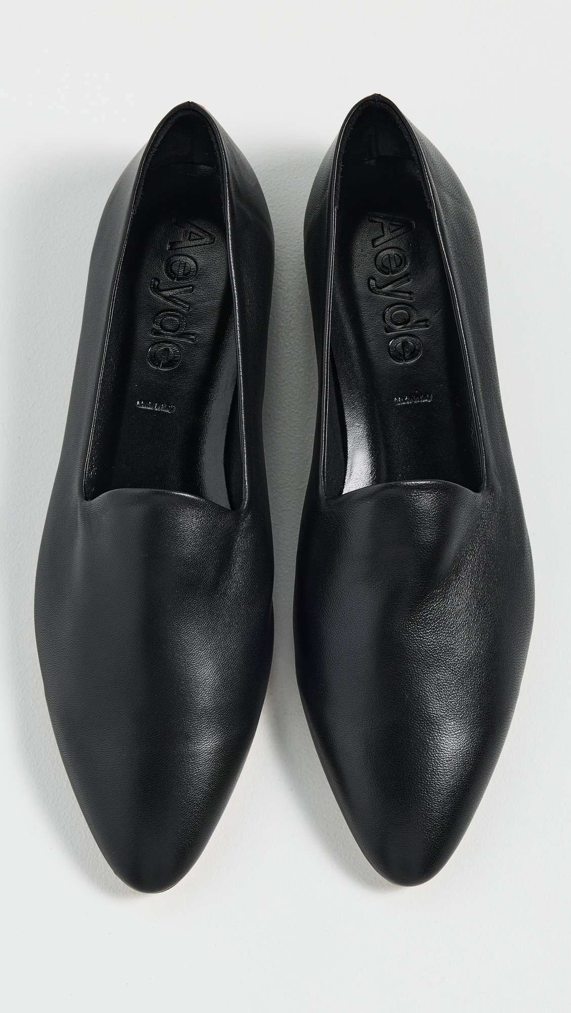 Vanna Nappa Leather Flats - 4