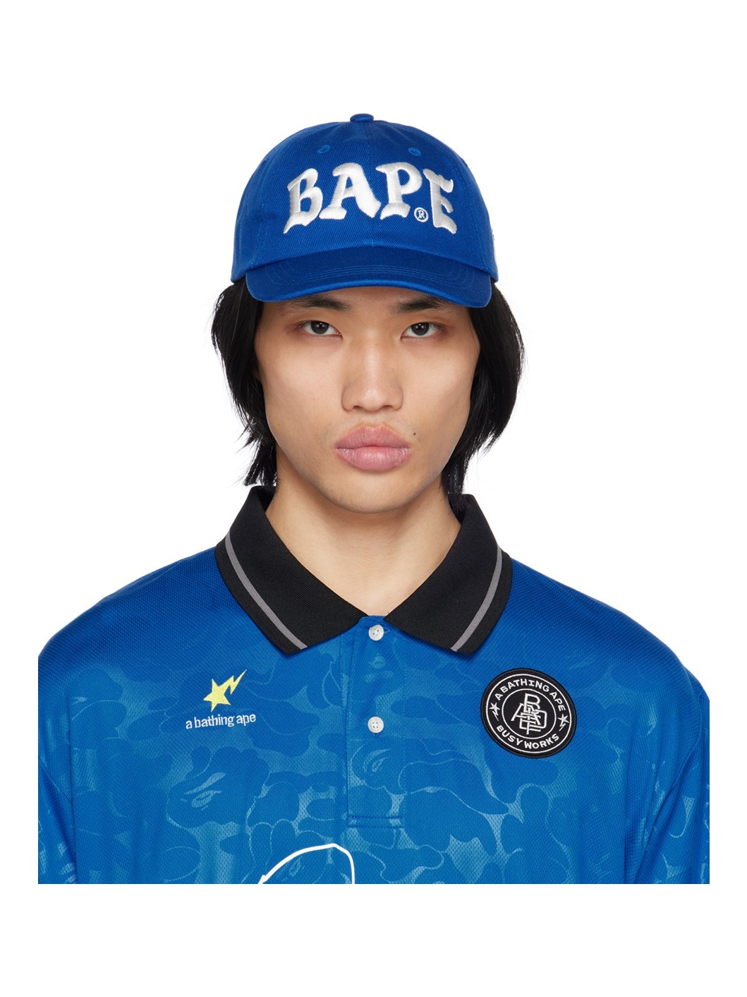 Blue Panel Cap - 1