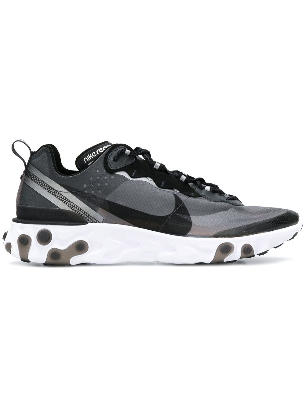 React Element 87 "Anthracite Black" sneakers - 1