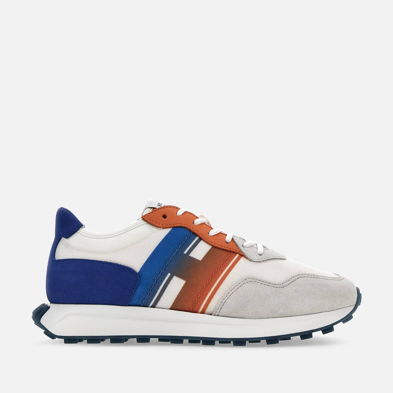 Sneakers Hogan H601 Blue Orange White 1