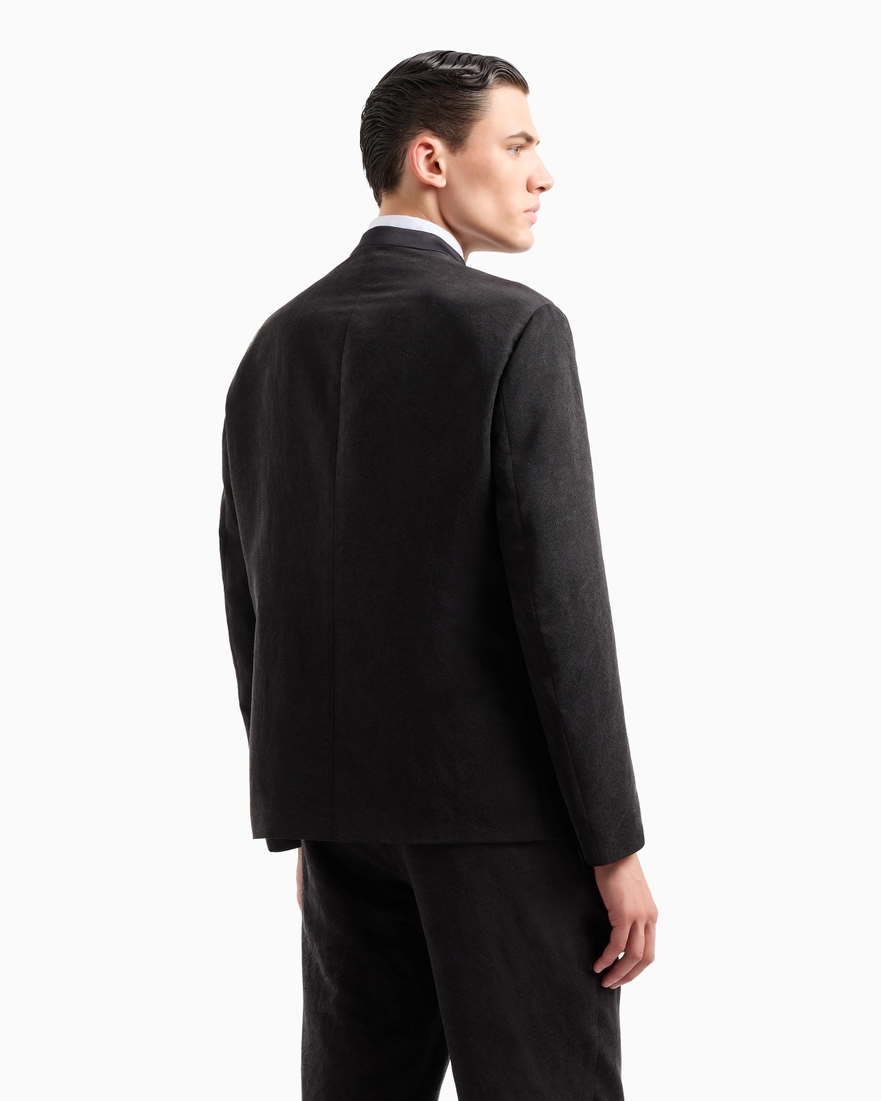 CANNETÉ WASHED SILK SINGLE-BREASTED JACKET - 3