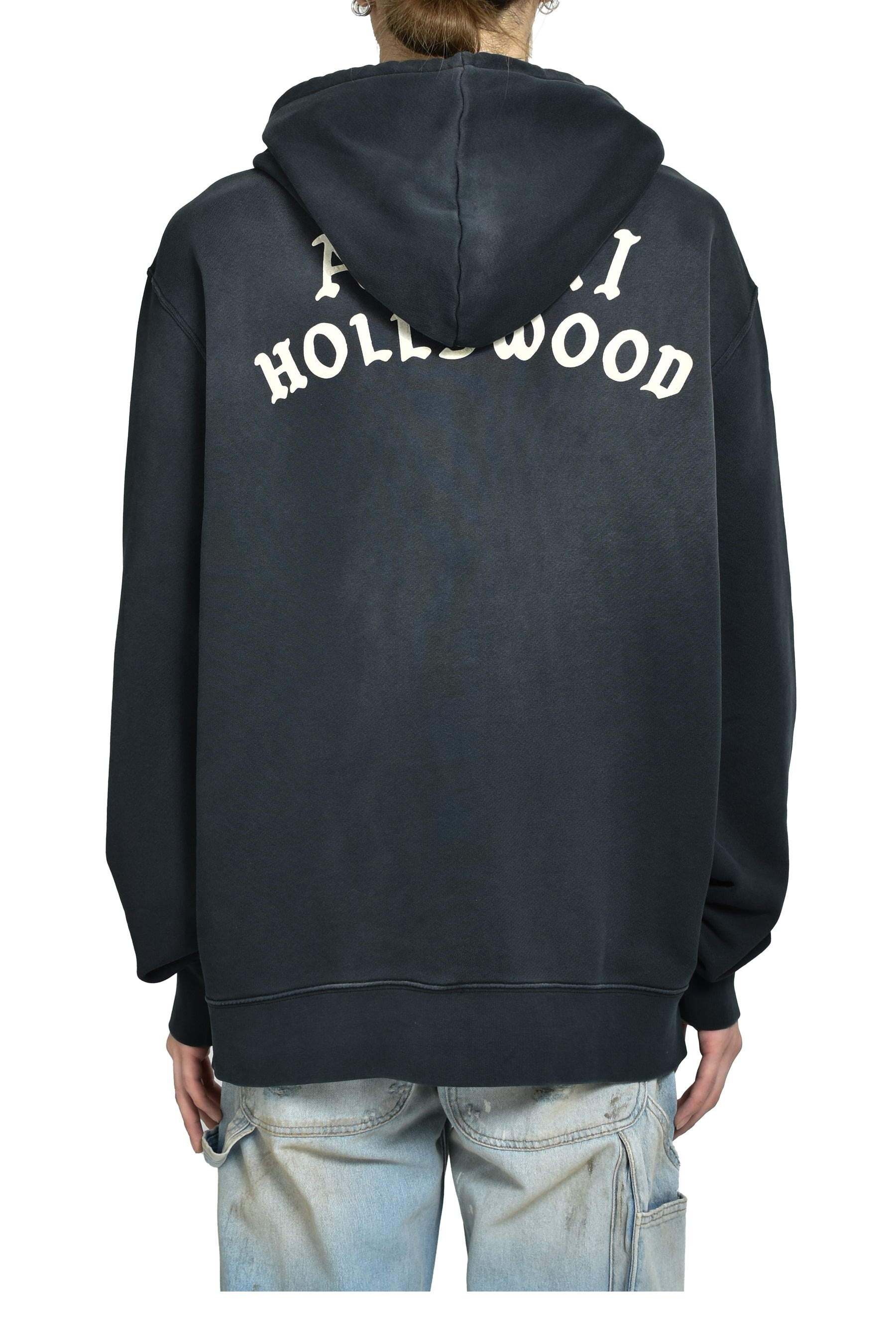 AMIRI HOLLYWOOD ZIP HOODIE / BLK - 2