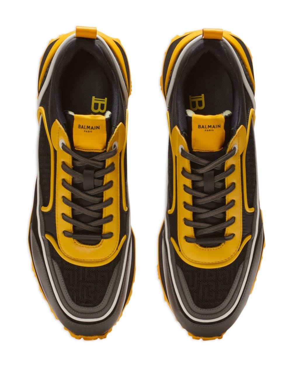 Racer panelled sneakers - 4