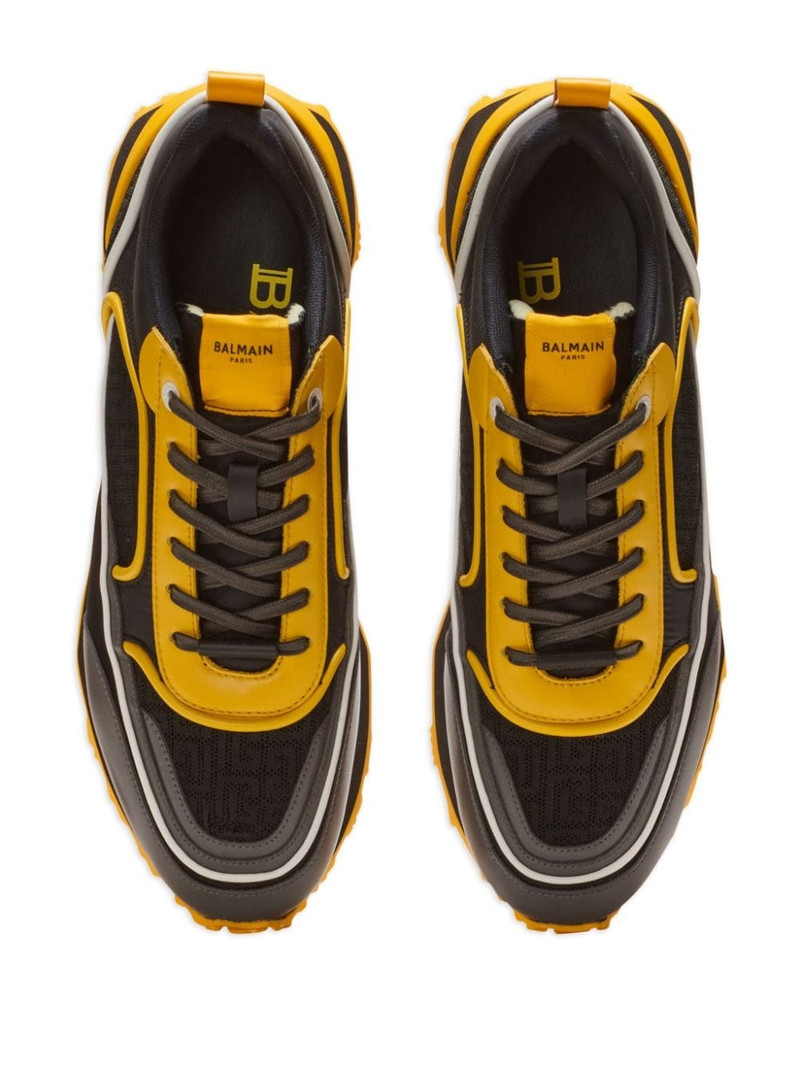 Racer panelled sneakers 4
