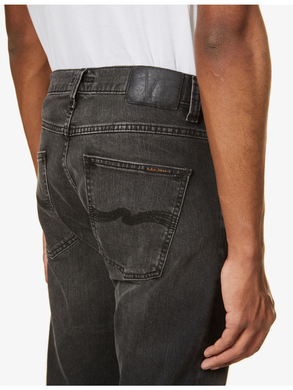 Lean Dean slim-fit mid-rise stretch-denim tapered jeans - 6