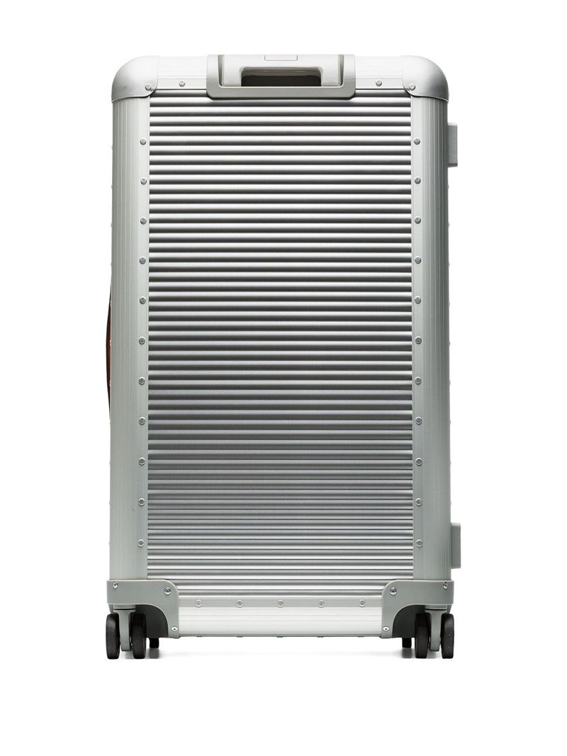 Metallic Bank Trunk on wheels 5