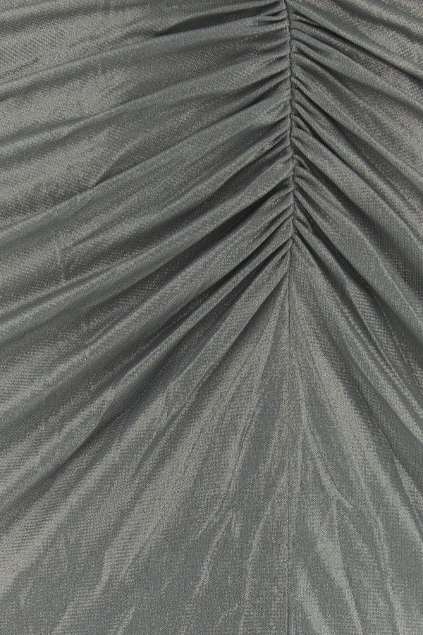 Alessandra Rich Grey viscose dress | gebnegozionline