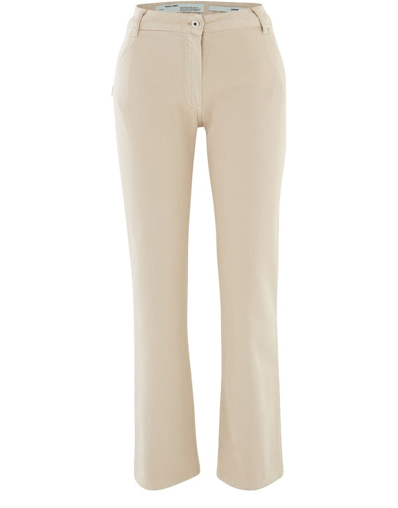 Diag cropped jeans - 1