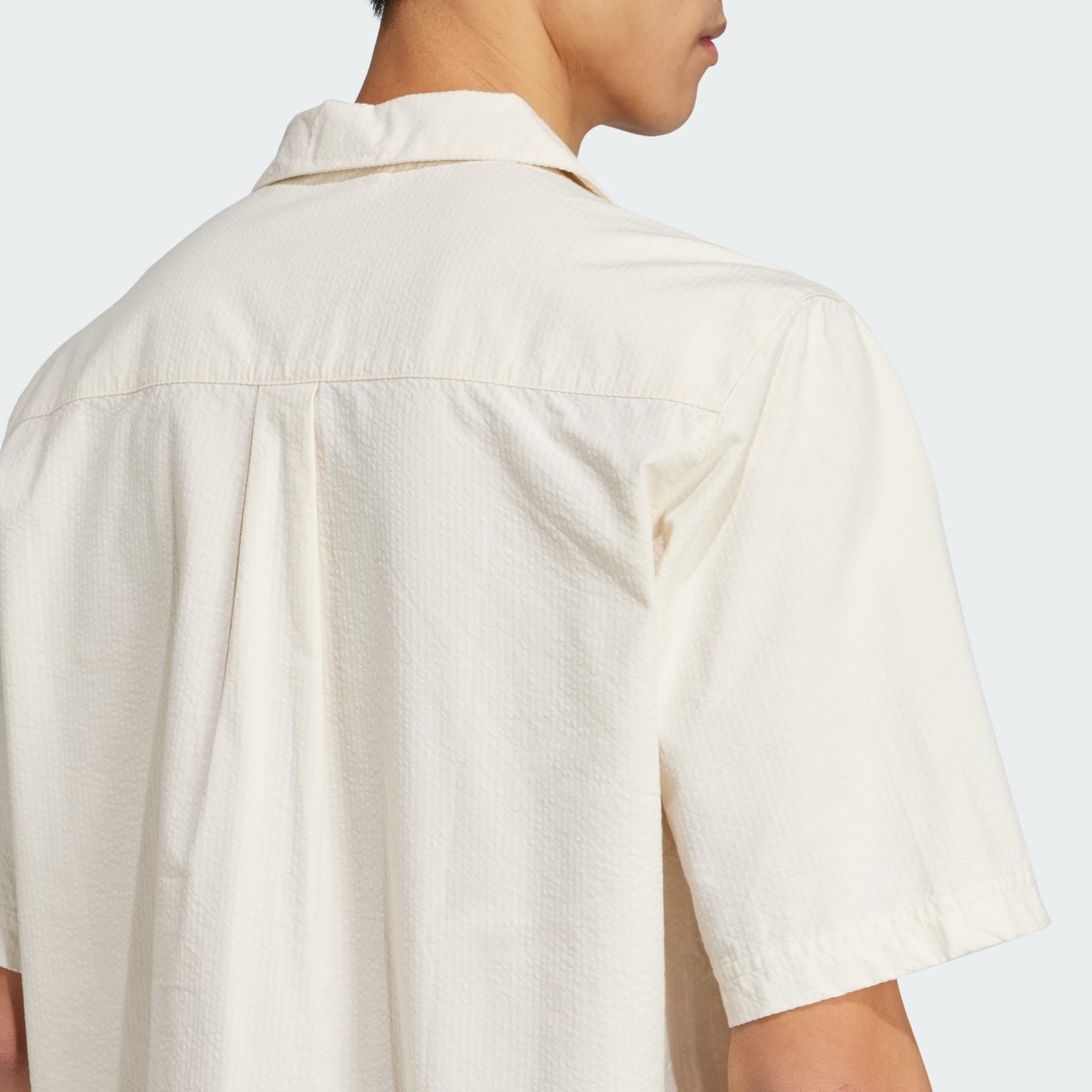 Essentials Seersucker Short Sleeve Shirt - 5