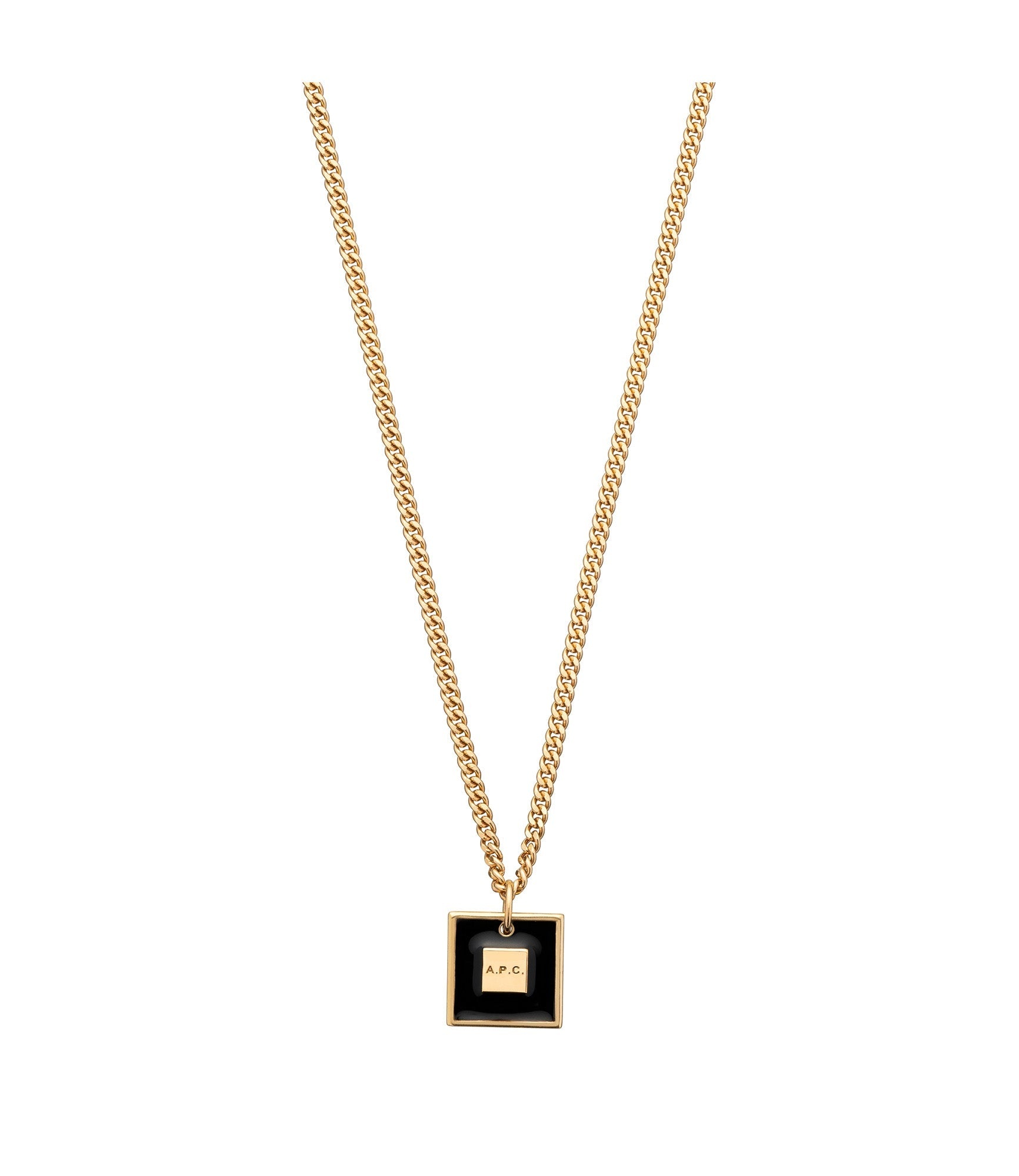 Logo A Plaques necklace - 5