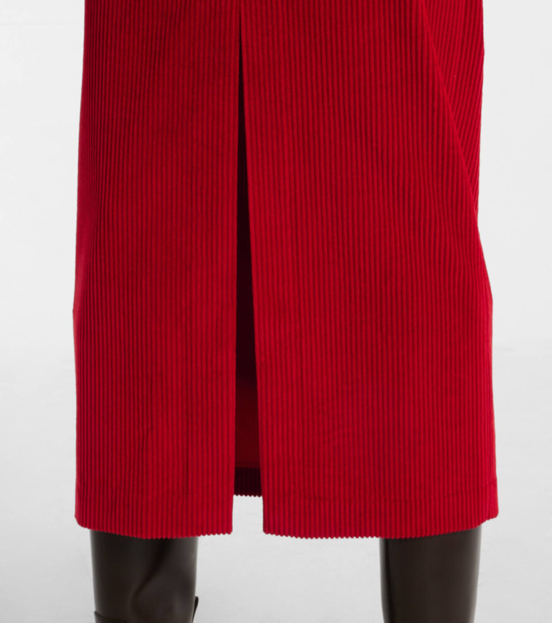 Cotton midi skirt 5